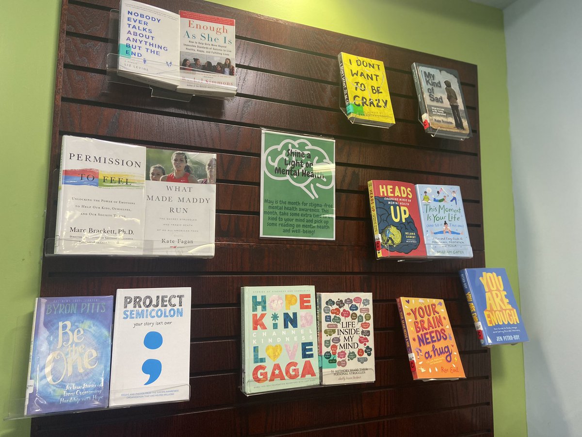 The month of May is #MentalHealthMonth and here in Ramsey we are #ProudtoBeStigmaFree! Check out our nonfiction reads on the care &amp; keeping of your mind, stories of individuals who deal with mental health issues, and best practices for wellness of yourself &amp; others!
