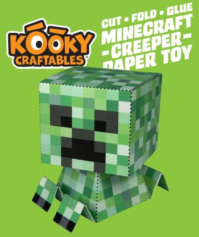 minecraft creeper papercraft