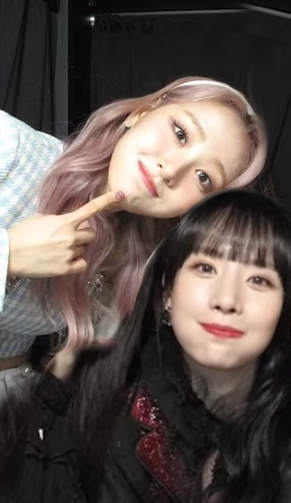 yves and seola photo time 🦢🐱