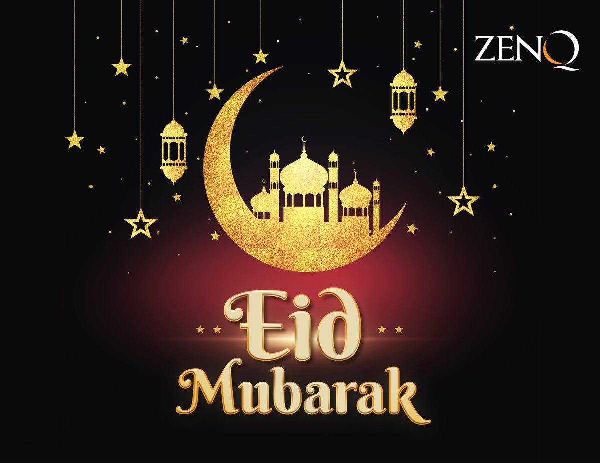 ZenQInc's tweet photo. Eid Mubarak to all our friends and colleagues celebrating Eid Al-Fitr. We at ZenQ wish you and your loved ones a day of peace, happiness, and joy.

This concludes a month of Ramadan and we look forward to sharing our #EidatZenQ celebrations. Stay tuned! https://t.co/kJAGiHKhaU