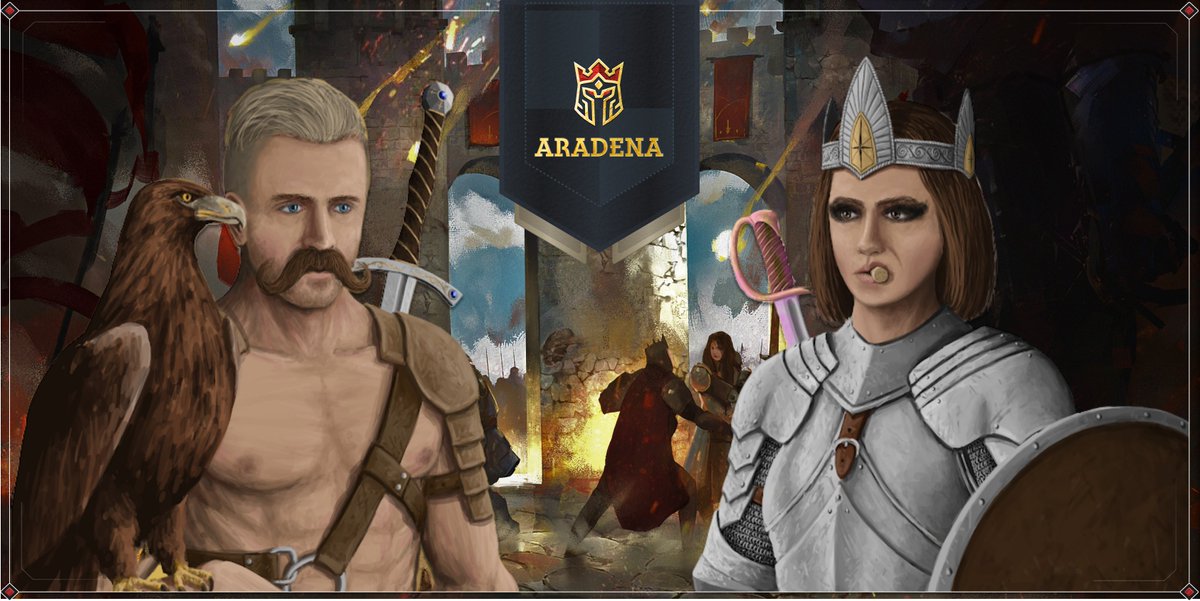 gingerjoygames's tweet photo. 1 WL Spot for Warriors of Aradena 3rd edition Comic Series

 - follow @AradenaWarrior + @Braindompuzzle
 - like + RT 
 - tag 3 friends 

ends in 24 hours. Good Luck! 

We are also running an exclusive WL giveaway for our Holders 📦DYOR https://t.co/nZoFmpjGJ2