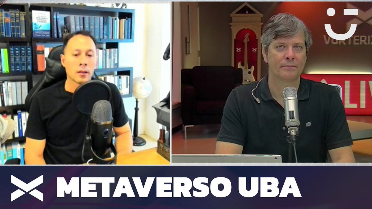 Se viene el METAVERSO de la UBA 🙀 

Charlamos al respecto con Juan Corvalán, Director del Laboratorio <a href="/IALAB1/">IALAB UBA</a> ➡️ youtu.be/A0ylEypVTu8