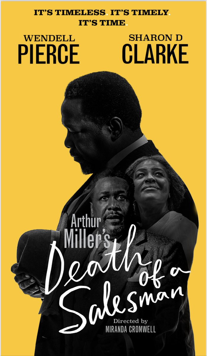 WendellPierce's tweet image. COMING TO BROADWAY……IT’S TIME