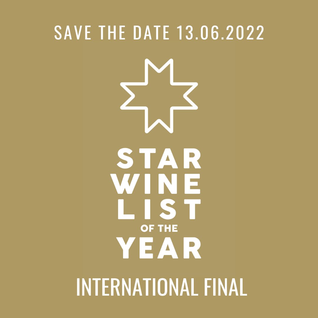 StarWineList's tweet photo. SAVE THE DATE - On June 13, we will celebrate the International Final of #StarWineList of the Year with top wine lists and teams from🇦🇺🇬🇧🇸🇪🇫🇮🇳🇴🇦🇹🇩🇰. So clear that day (+ the day after) in your calendars: we'll have something special planned for you, cheers! #sommelier #wine #somm https://t.co/7X9gQRay6F
