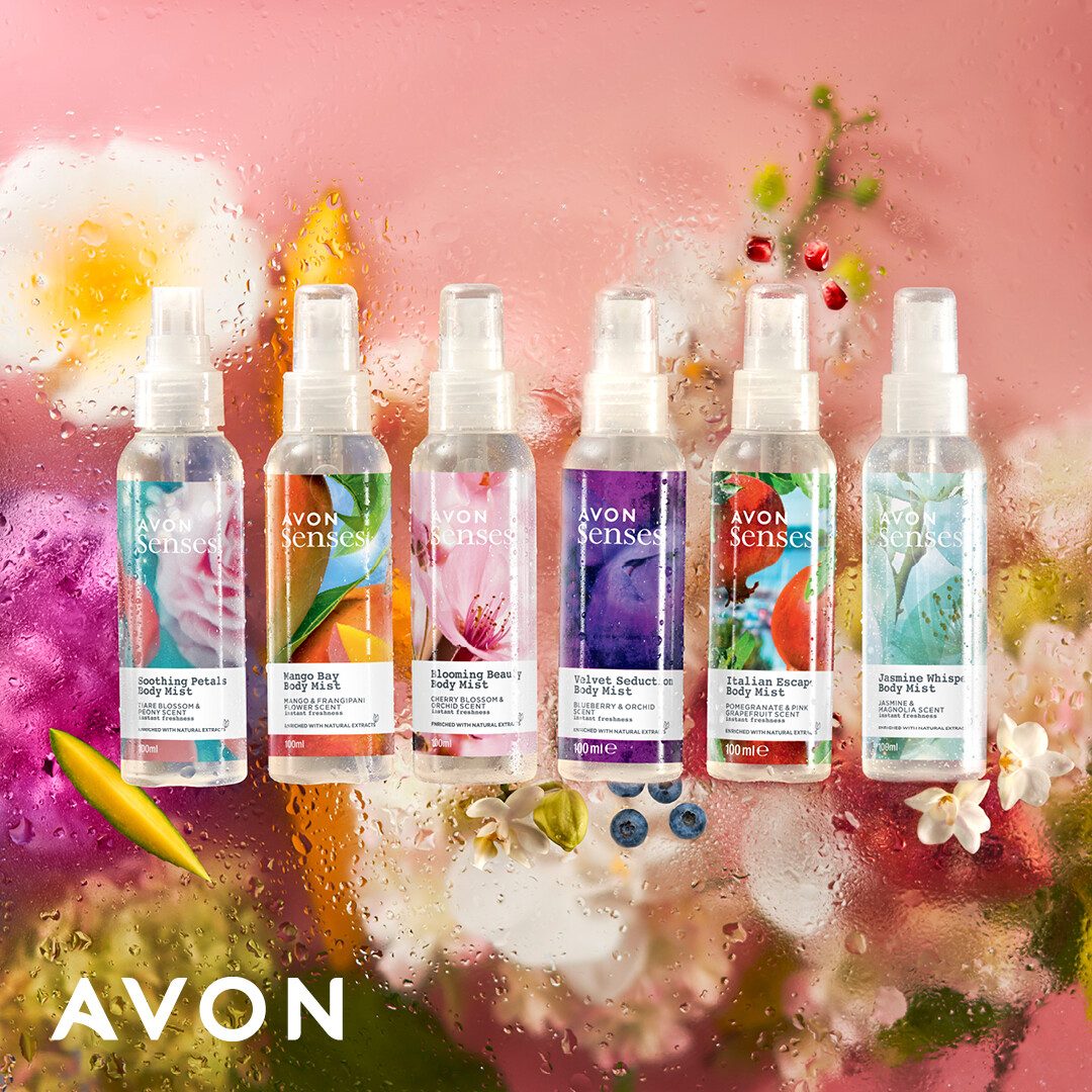 AvonKatherine's tweet photo. Floral, Fruity or Fresh?🤔 
 
With 13 different scents to choose, Senses Body Mists are perfect if you're out and about in the car or for your bag🌺 Available now for just £2.
https://t.co/qcJEuzepCb
#Avon #Beauty #BodyMist https://t.co/wOaLmRm583
