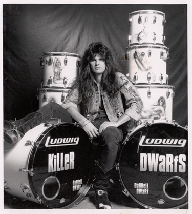 HairBandRadio's tweet photo. Happy Birthday to Killer Dwarfs drummer Darrell "Dwarf" Millar (May 2, 1965). https://t.co/Ad1PHOtXPM #DarrellMillar #KillerDwarfs #80sHairBands https://t.co/QNy9Ol9TrF