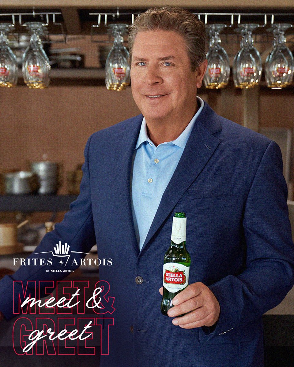 Hey Miami-Come savor the perfect pairing of pommes frites & ice-cold @StellaArtois with me! This wknd, I’ll be stopping by the exclusive #FritesArtois pop-up featuring tasty recipes by @ChefRoyChoi Sign up at mycooler.com/frites-miami-V… for a chance to cheers with me!