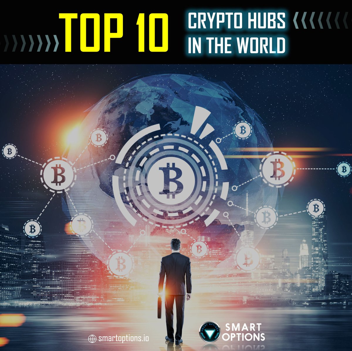 smartoptionsio's tweet photo. 🔝 Do you want to know the 10 crypto hubs where crypto is accepted widely? Here are the top ten cities that lead the crypto revolution‼️

⚡️ Check it out  👉 https://t.co/cgGClZwrAH

 #top10 #cryptohubs #cryptoworld #cryptosignals #cryptotraders #smartoptions #telegram https://t.co/9P11dG08AC