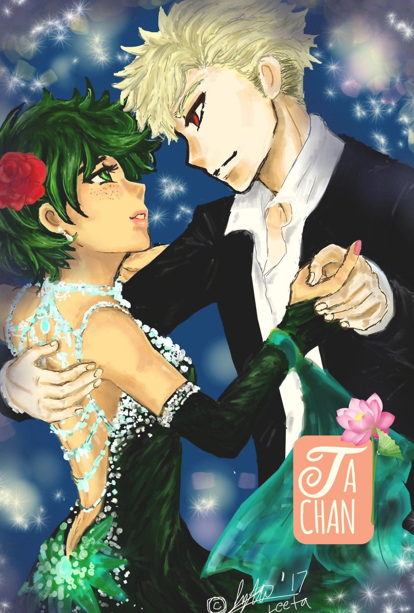 My long ago work for bnhafest with bakudeku fem!deku as ballroom dancer aah so nostalgic 😊wanna created sumthing like this in the future
#勝デク #勝出 bakudeku katsudeku bkdk ktdk bnha
