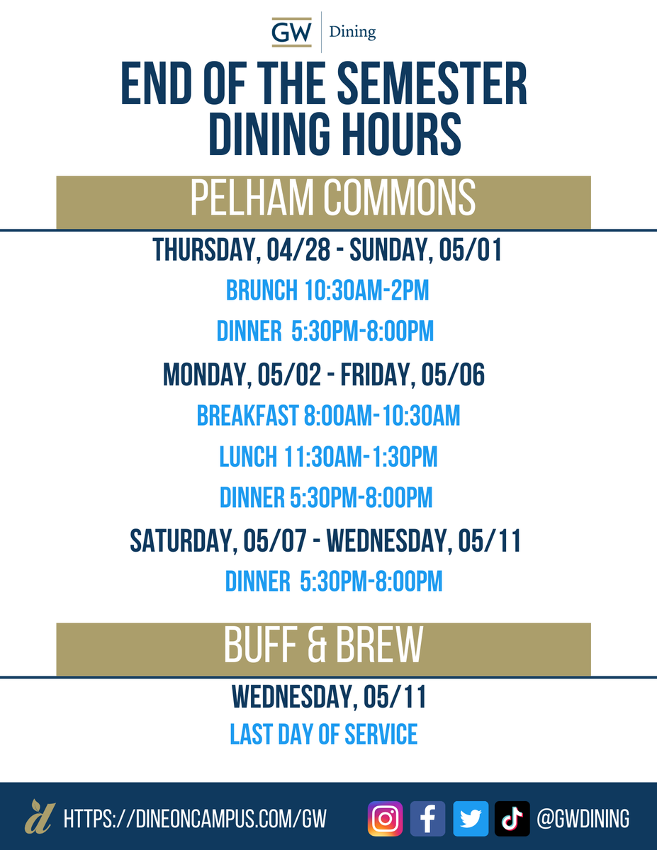 GW Dining tweet media