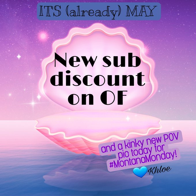 HAPPY MAY Y'ALL 🍜 new sub discount as of yesterday 🍜 fun new POV pic available for subs today for #MontanaMonday 🍜<a href="/tag/montanamonday"class="tags"><span>#montanamonday</span></a>