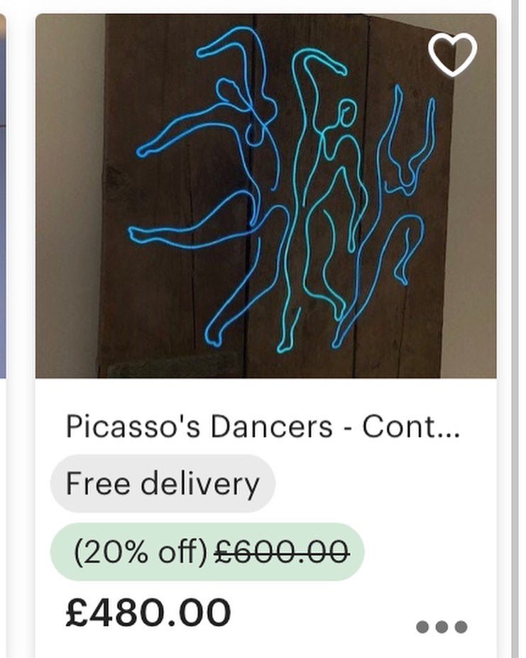 Lightmindedart's tweet photo. Picasso’s Dancers are in our moving sale at https://t.co/OvYGfQYDpF #sale #brightonartists #picasso #dancers #picassoinspired https://t.co/AITnhVBABZ