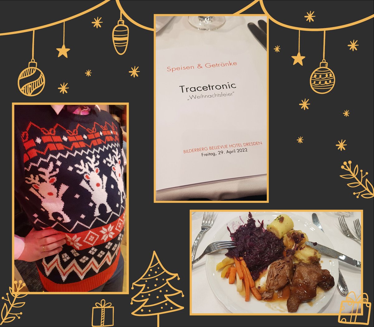 tracetronic's tweet photo. Ja ist denn schon wieder Weihnachten? Irgendwie schon, denn am Freitag haben wir unsere #Weihnachtsfeier aus dem letzten Jahr nachgeholt. Schön war’s nach 2 Jahren viele von den Kolleginnen und Kollegen mal wieder zu sehen. https://t.co/DYQWIPsSZ5