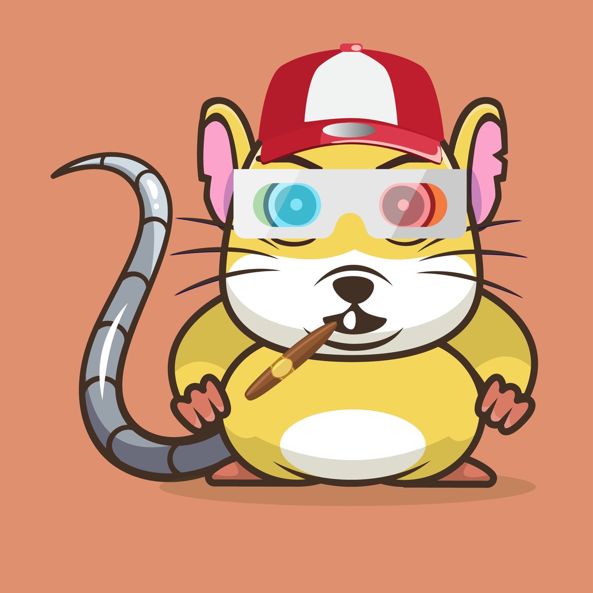 💥SOLD💥
🐀Crypto Bar Rat #130 WITH LEGENDARY GLASSES
💎Rarity: 10/250
⛓️Chain: Polygon
Trade on <a href="/opensea/">OpenSea</a> 👉bit.ly/37ReoI5

#NFTs #NFT #NFTCommmunity #nftart #NFTCollection #PolygonNFT #Cryptobadrats #NFTMint #NFTGiveaway #nftlover #NFTartist