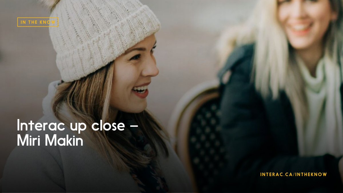 INTERAC's tweet photo. Mental Health Week is an opportunity to #GetReal about our mental wellbeing. Miri Makin, Internal Communications Senior Manager at Interac, shares her experience with mental illness and offers advice on reducing stigma. #InteracLife #MentalHealthWeek https://t.co/CPQPIrhMld https://t.co/VeatZpXyPL