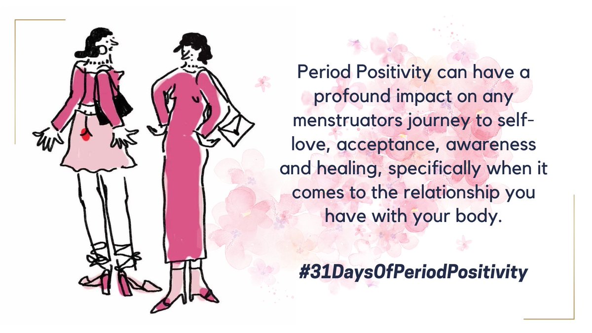 awareindia2020's tweet photo. Period positivity refers to normalising periods, menstrual health and rights by removing the stigma and shame around menstruation.
#31DaysOfPeriodPositivity #periodsbelike #periodpositivity #sustainableperiod #periodsarepowerful #periodsarenormal #endperiodshame #endperiodstigma https://t.co/FMX95EjDAB