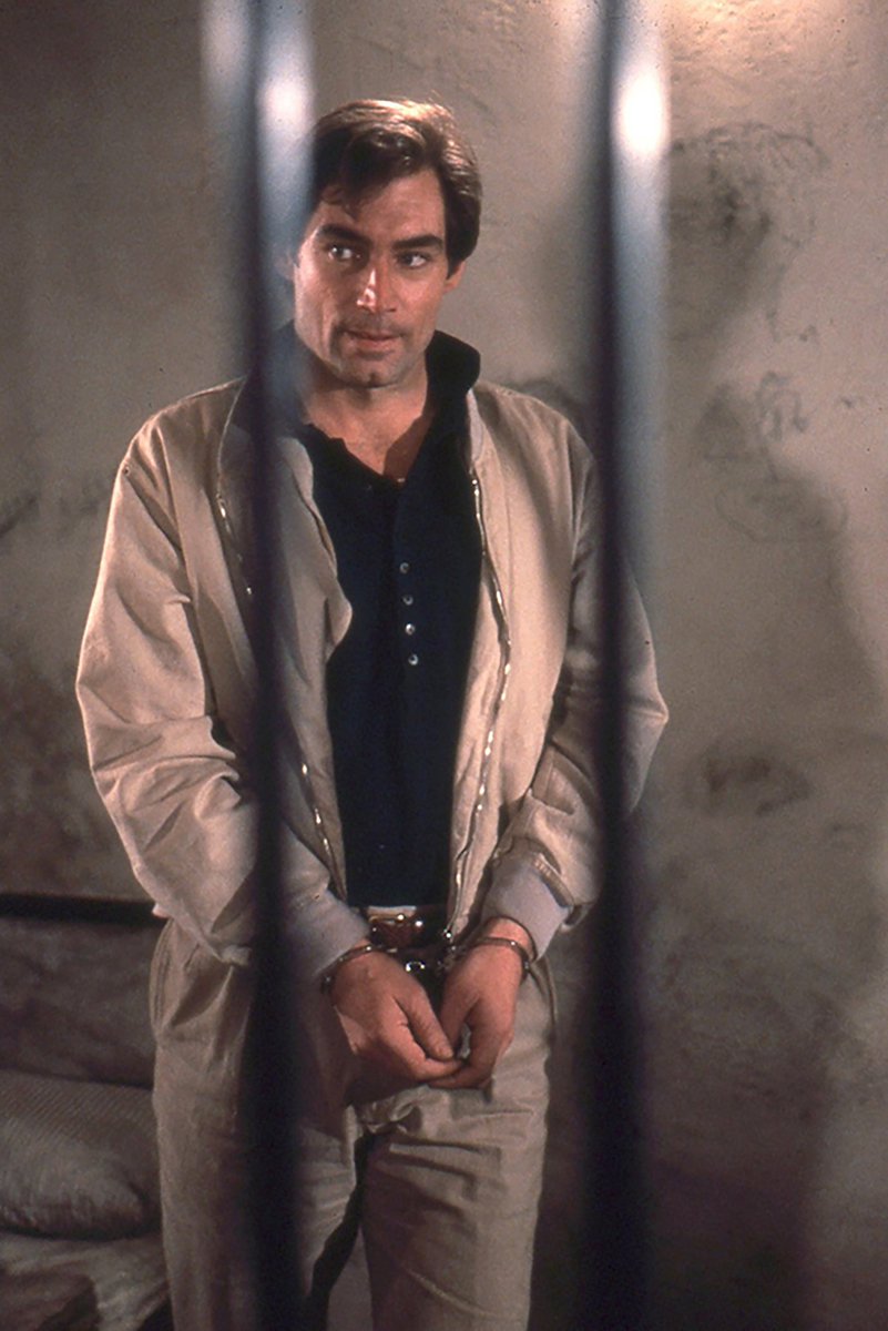 Thunderballs007's tweet photo. A production still of Timothy Dalton as Ian Fleming's James Bond during filming for The Living Daylights (1987) Photo courtesy of @TTFilmz
#JamesBond #TimothyDalton #BamBamBamBamBam https://t.co/ClsAYmgQSr