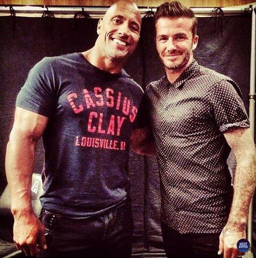 Wst Happy Birthday The Rock & David Beckham 