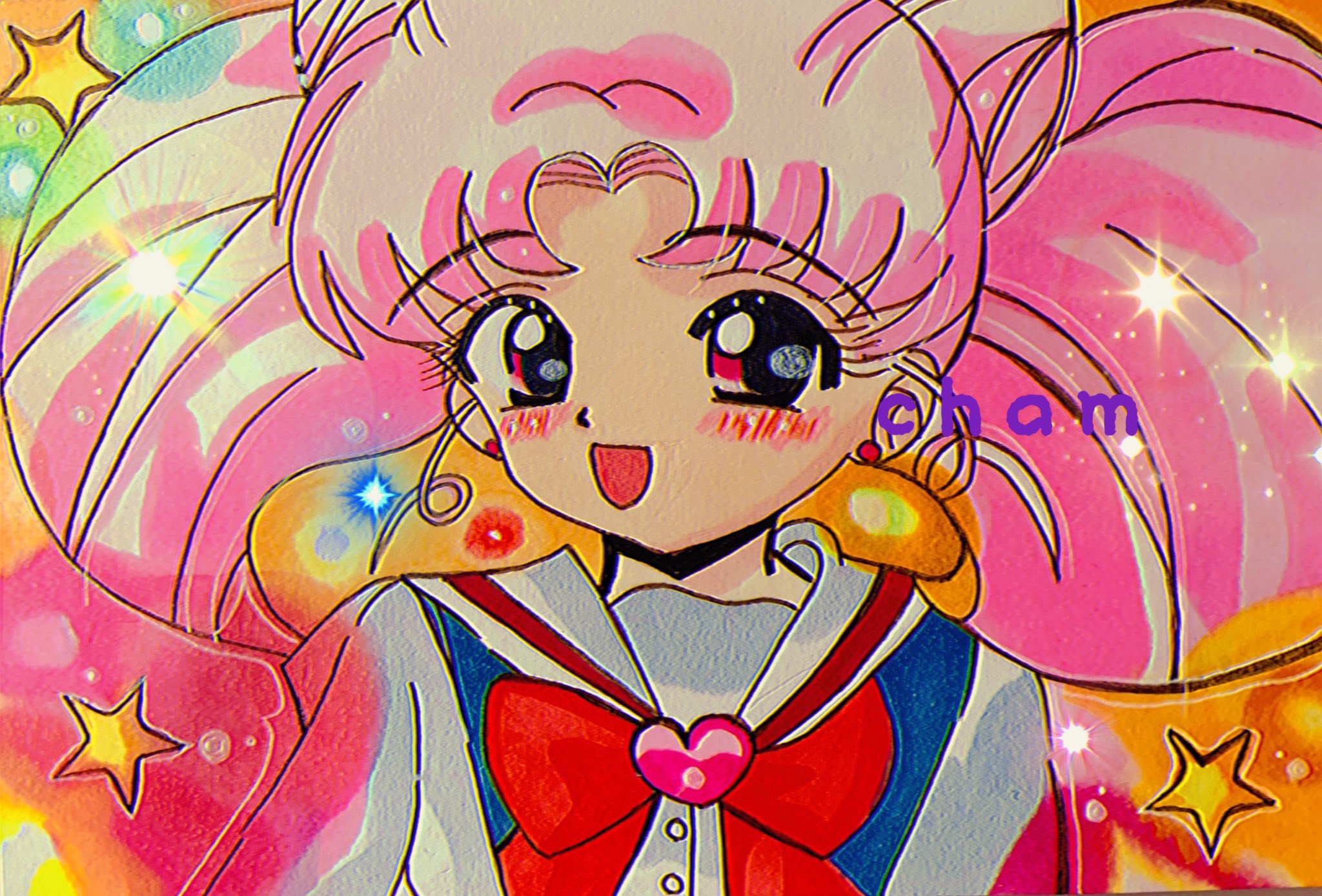 セラミュ　ルムヴマンフィナール　タオル　うさぎ、衛、ちびうさ、他　原作イラスト 美少女戦士セーラームーン 「結婚しよう うさ」 - みぃまの