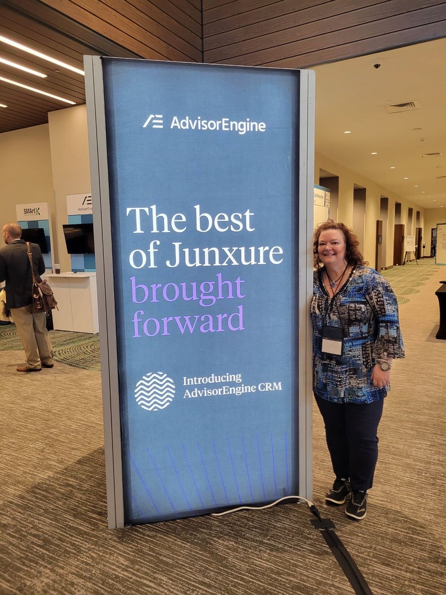 AdvisorEngine's tweet photo. Our team is ready for #T32022! Come see us at booths 414, 416 and 418. #AdvisorEngine #Technology #Events https://t.co/iIlFuDKhDg