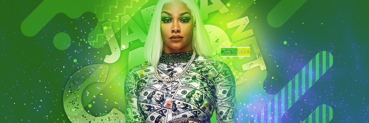 JadeCargillNet's tweet photo. Thanks to the amazingly talented @designtopia we've got our first Twitter look for the site and we absolutely LOVE It &amp; hope @Jade_Cargill &amp; everyone does as well 😀 #JadeCargill #AEW #AEWDynamite https://t.co/S4FOnKtIps