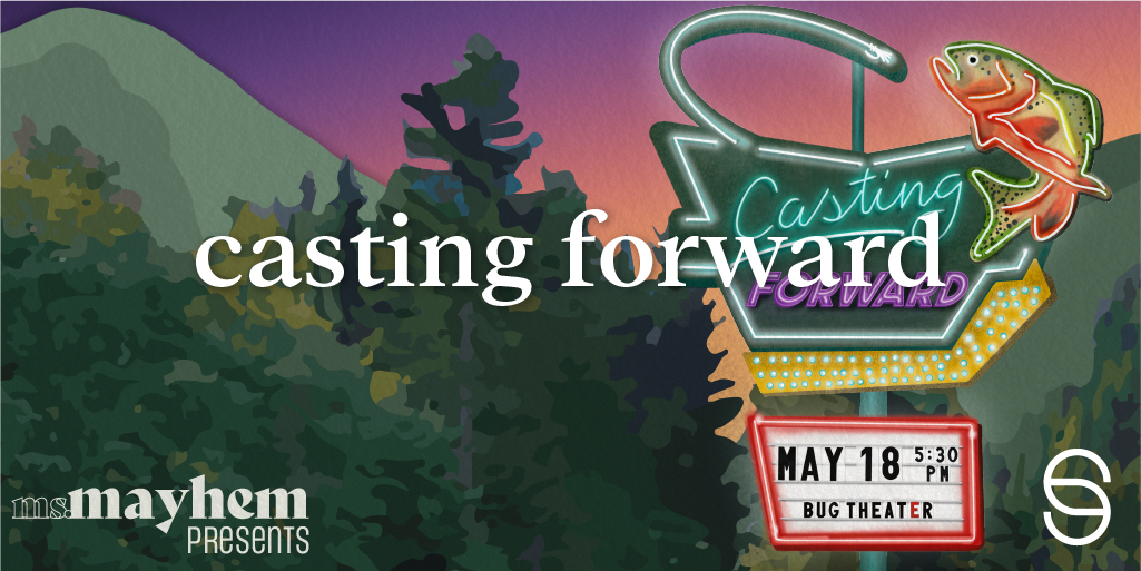 smeedd's tweet photo. In 2021, several Ms. Mayhem reporters undertook an ambitious project of learning how women were evolving the sport of fly fishing.  See the final product of Casting Forward at the video premiere event!

📆 Wednesday, May 18th
📍 Bug Theatre in Denver
🔗https://t.co/m9zbP9mr7H https://t.co/FEAjxNFiBH