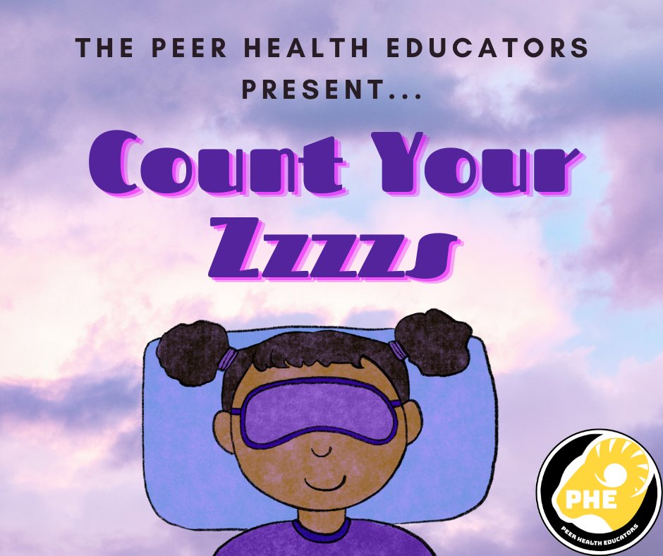 Join the Peer Health Educators (PHEs) today from 5:30-7:00pm in the Student Commons lobby to talk about sleep and mental health! PHEs will use a sleep assessment to give students personalized tips for better sleep this finals season. #Mindfulfinals