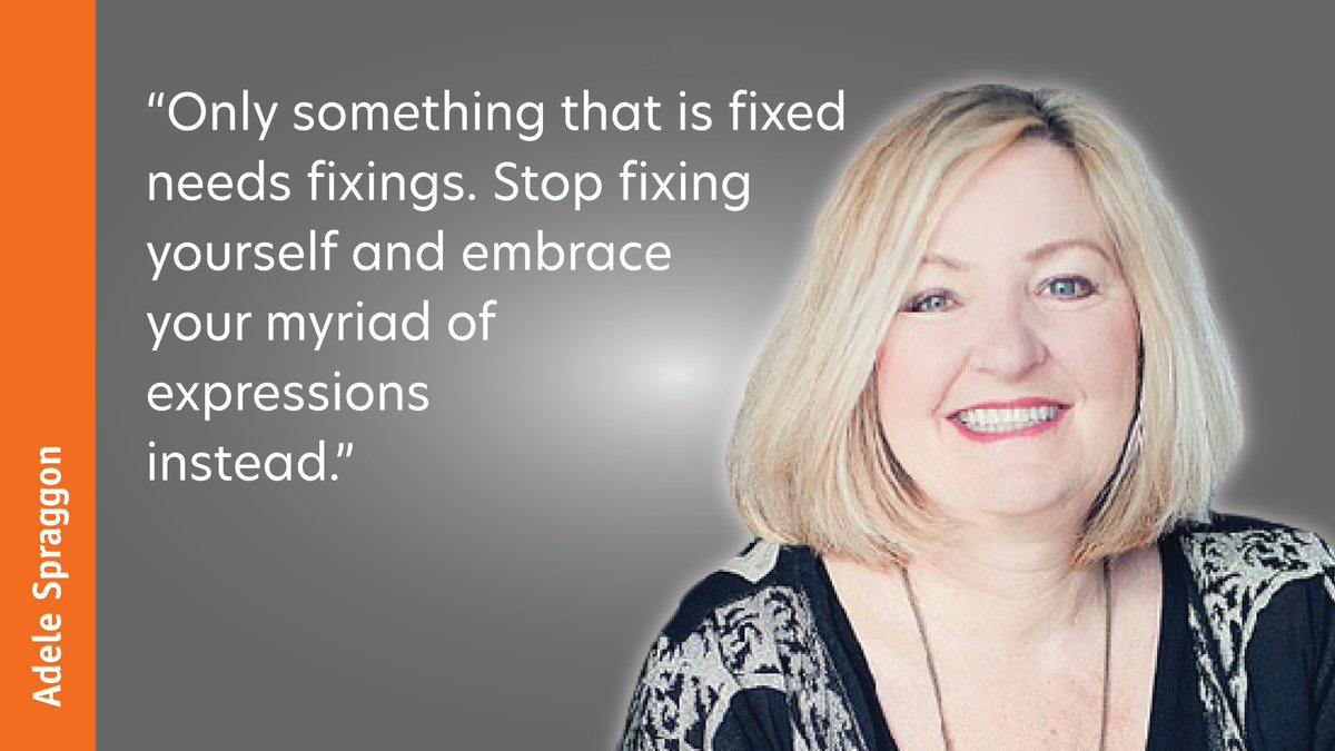 Only something that is fixed needs fixings. Stop fixing yourself and embrace your myriad of expressions instead.

#LifeCoach #SelfDirectedNeuroplasticity #Repatterning