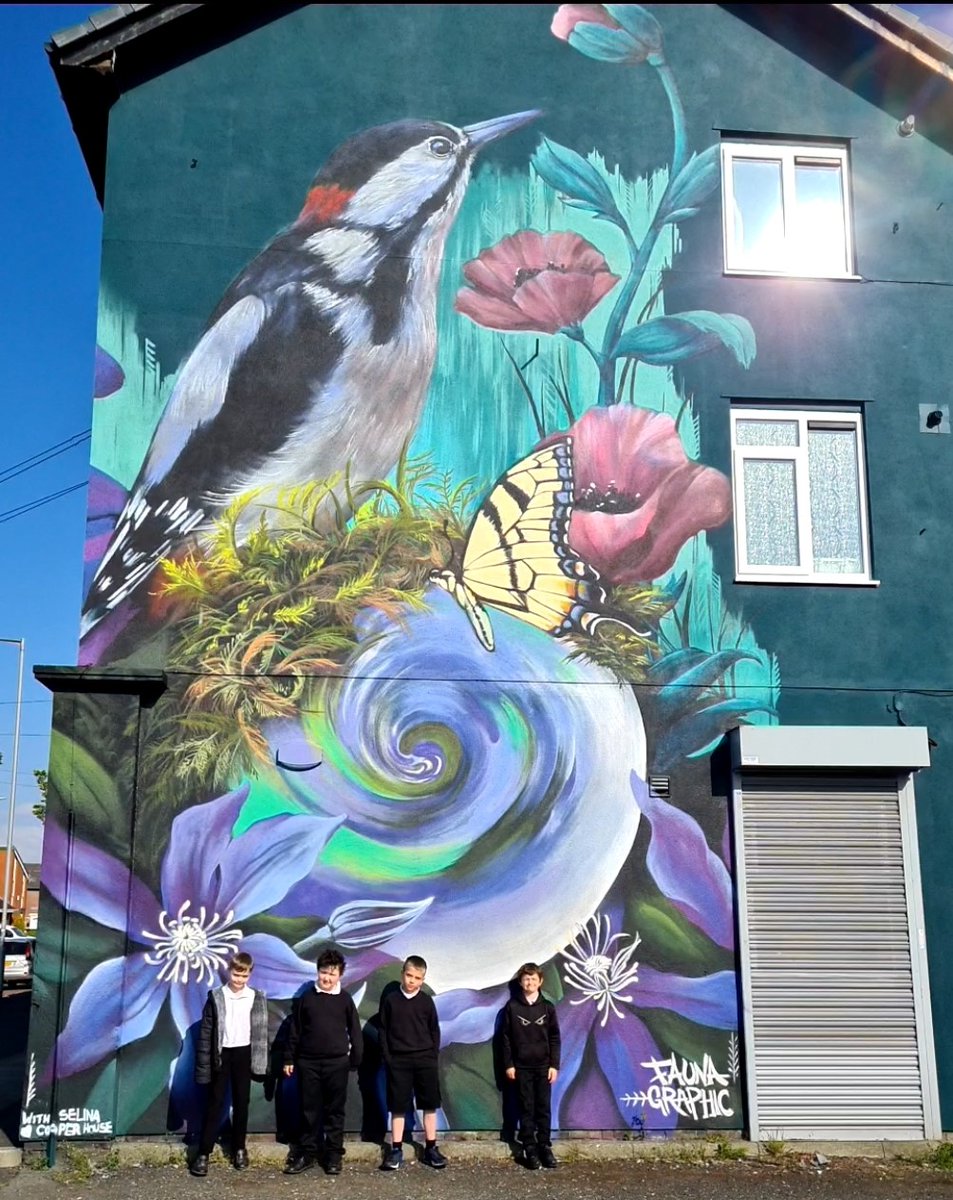 Penkford School on Twitter "KS2 streetart visit 3 TickleAvenue