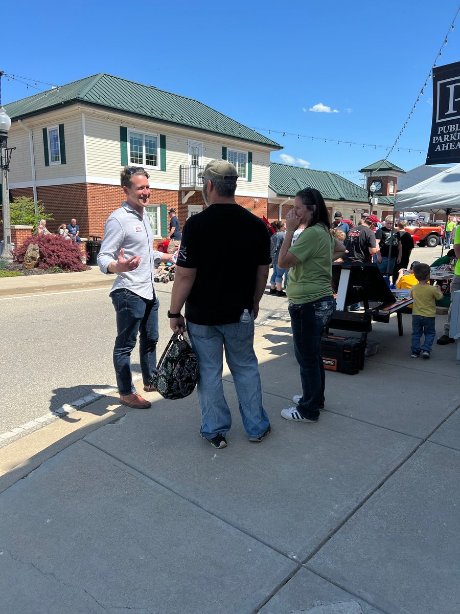 stuforindiana's tweet photo. Beautiful GOTV day in Dearborn County yesterday. Hoosiers all over the 9th District are ready to send conservative fighter to Congress! #StuForCongress https://t.co/4xMRTrCYS0