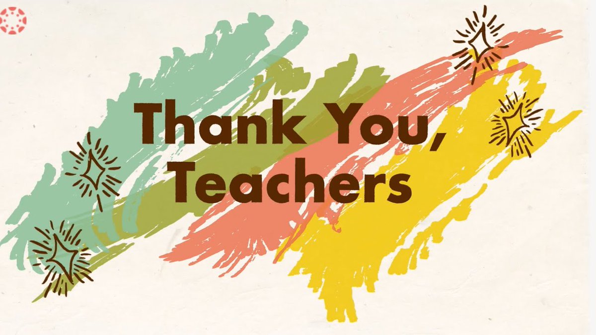 This week is Teacher Appreciation Week! 

A teacher is a person who surrounds their students with inspiration to learn again every day. 

Thank you to all our teachers ⭐️