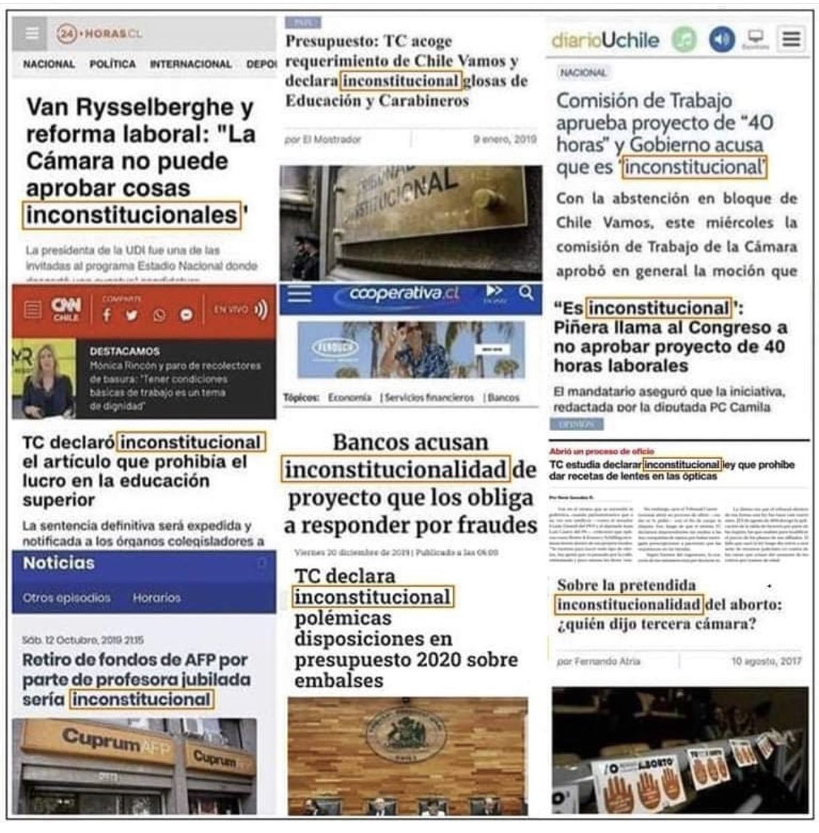 bianchileiton's tweet photo. "Voten rechazo y llevemos todo a una 3a vía: volver la discusión a la cocina...bah, al Congreso. Ahi nos comprometemos a cambiar la Constitución. En serio. Nos hemos negado siempre, pero ahora sí lo haremos". Ya. Permitannos dudarlo. Si gana el rechazo no habrá reformas. Nunca https://t.co/6QtETjcNiD