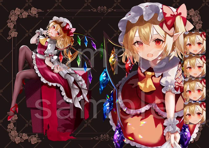 【春季例大祭お品書き】
新刊とアクリルスタンドと既刊を頒布します!🦄
新刊は過去のイラスト修正絵+表情差分+書き下ろしのフルカラー20pです!アクスタは14cmぐらい!
当日はスペース【け11ab】にてお待ちしております! 