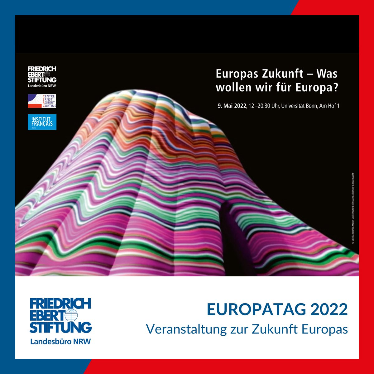 📅Am 09.05. ist 🇪🇺-Tag und der wird im Bonner Rathaus und auf dem Marktplatz gefeiert! Dazu sprechen wir mit @UniBonn, @CERC_Bonn, @IEF_Bonn, sowie u.a. Petra Kammerevert und Prof. Jürgen Mittag wir über die vielfältigen Herausforderungen der EU! 👉fes.de/lnk/4mw