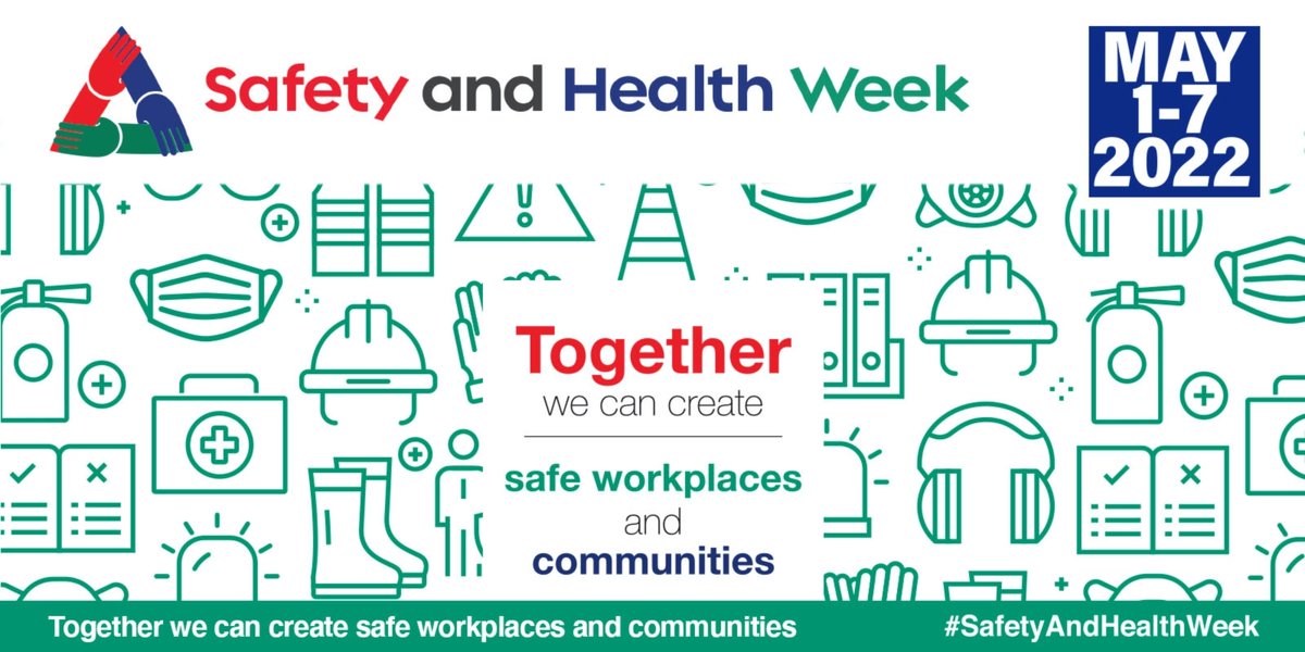 From May 1-7, corporations across North America come together to celebrate <a href="/NAOSHWeek/">Safety and Health Week</a>. This week focuses on the importance of preventing injury and illness in the workplace, at home, and in the community.

Learn more <a href="/CCOHS/">CCOHS</a>

ccohs.ca/events/safety-…

#McMasterU