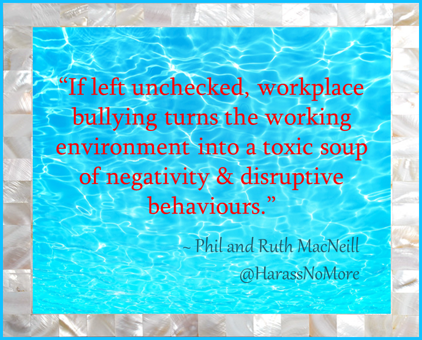 HarassNoMore's tweet photo. Our take on: #unaddressed #workplace #bullying https://t.co/bJLLNUpzpD