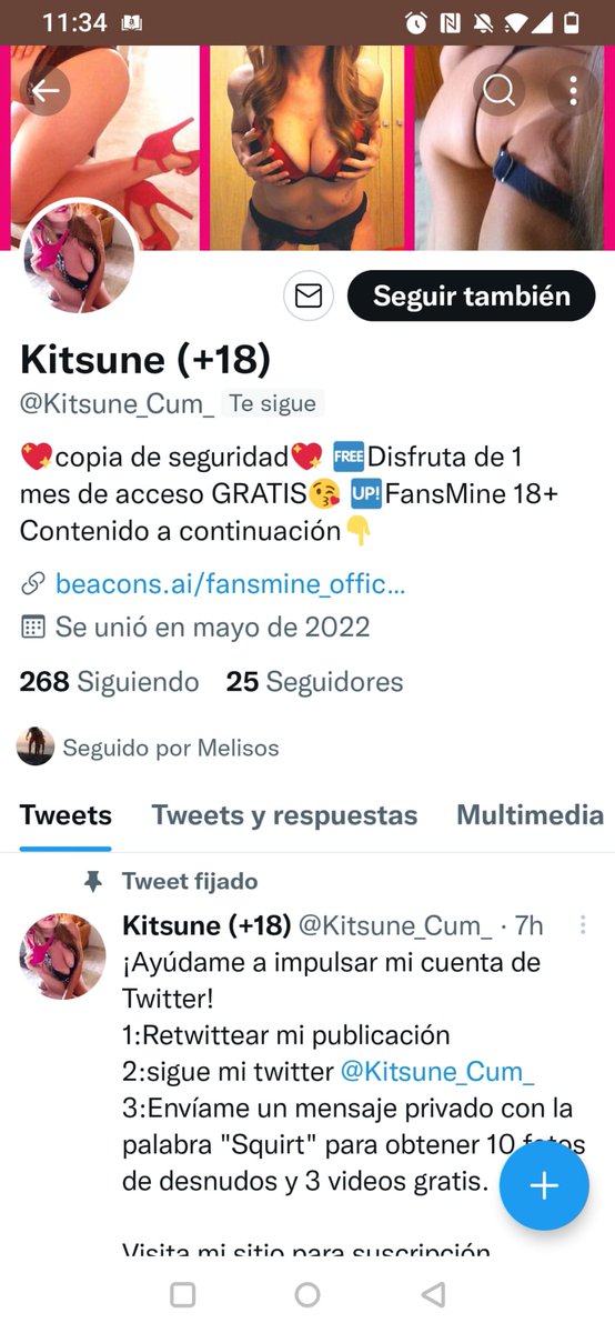 Hay una cuenta que se está haciendo pasar por mi, si podéis bloquearla y denunciarla os lo agradecería mucho.
<a href="/Kitsune_Cum_/">Kitsune (+18)</a>