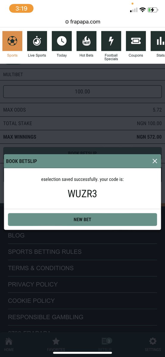 DenaroFreeBets's tweet photo. LETS MAKE IT 2 ON A ROW
5+ ODDS PLAYER SCORE TIPS ON FRAPAPA
Code : WUZR3
Get upto 300% bonus.Register here 👉🏽👉🏽 https://t.co/1fhdtfKgjl
Join my Telegram https://t.co/9d0WIrNgup https://t.co/DebMPtbzx0