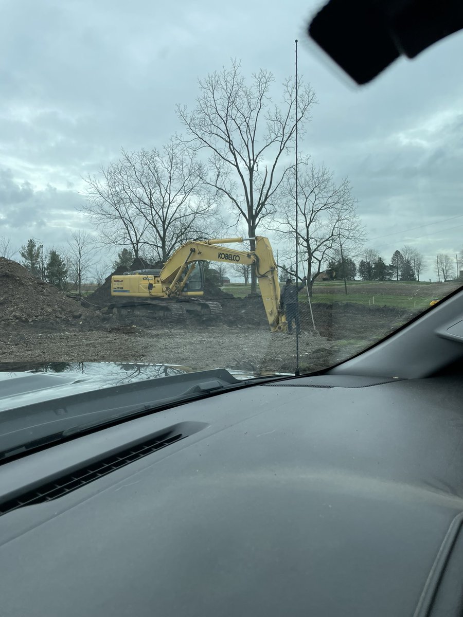 New house being dug today let the fun begin.