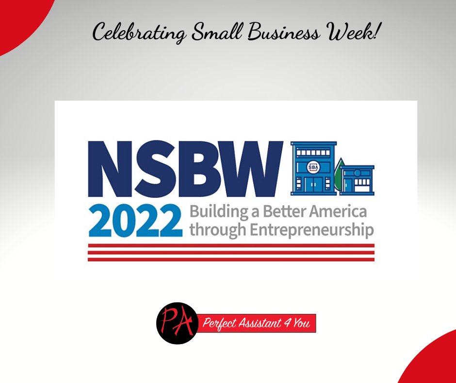 PerfectAsst4You's tweet photo. As a locally owned small business, I celebrate all the small businesses! 🎉#SmallBusinessWeek #supportsmallbusiness #supportlocal https://t.co/SqZG76iD8k