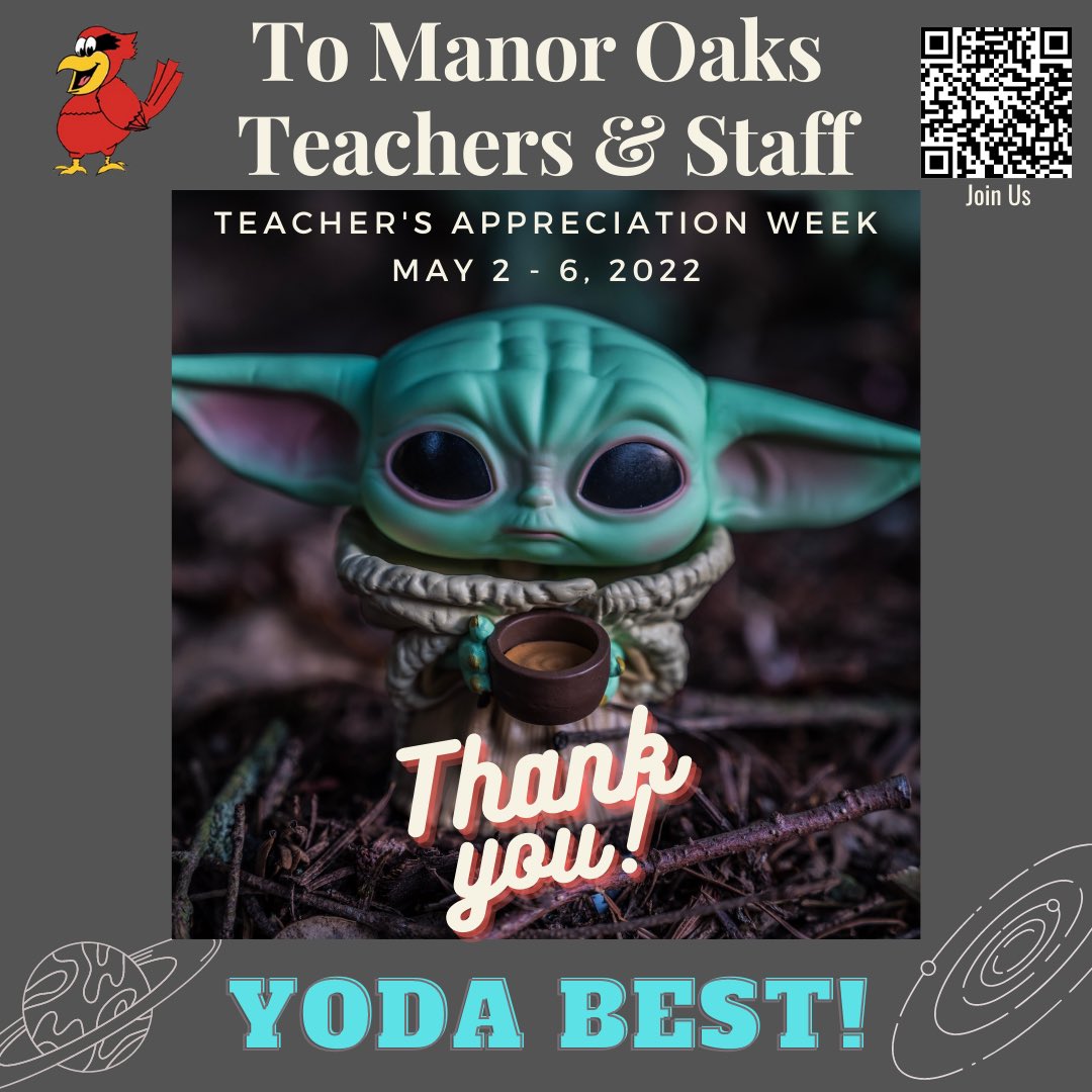 We appreciate you, MO teachers and staff! <a href="/ManorOaksNHPGCP/">Manor Oaks School</a> <a href="/NHPGCP/">Dr.JenniferMorrison-Raptis, NHPGCP Superintendent</a>