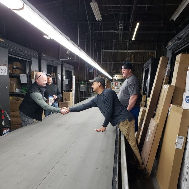 Teamsters tweet picture