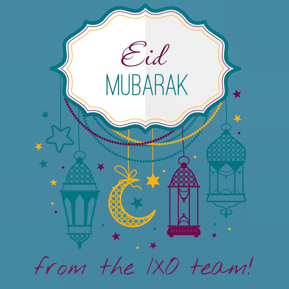 The IXO team wishes you all a peaceful and joyous Eid Mubarak🌙❤️ كل عام و أنتم بخير