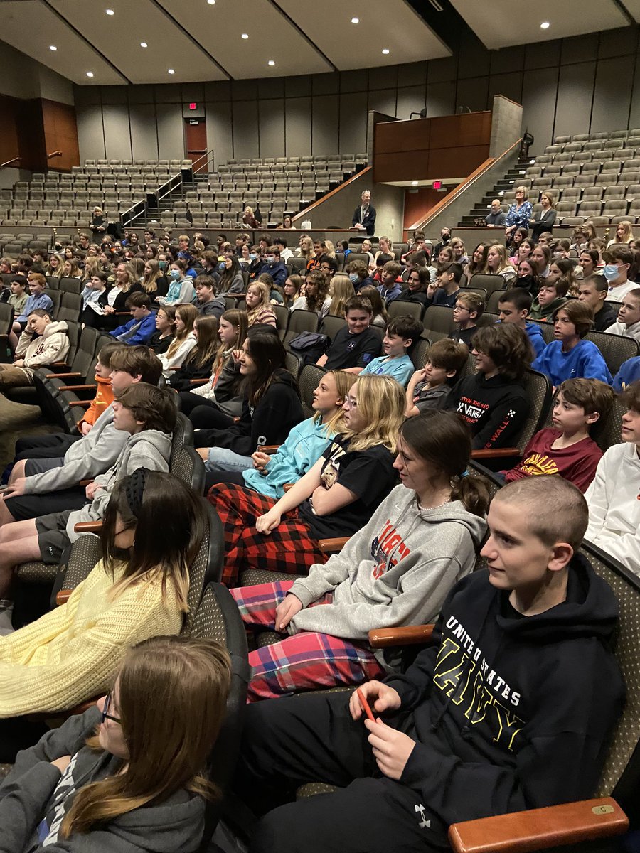 We are so fortunate to be visited live by Salva <a href="/WaterforSoSudan/">Water for South Sudan</a> #CFEVS #CFChooseCourage Please help us continue to raise money to build wells in South Sudan by donating at bit.ly/Regatta2022 <a href="/cfmsregatta/">CFMSREGATTA</a> <a href="/CF_JohnsonB/">Brian Johnson</a> <a href="/cfjjohnson/">Jessica Johnson</a> <a href="/CFMSdiscenzaPal/">Laila Discenza</a>