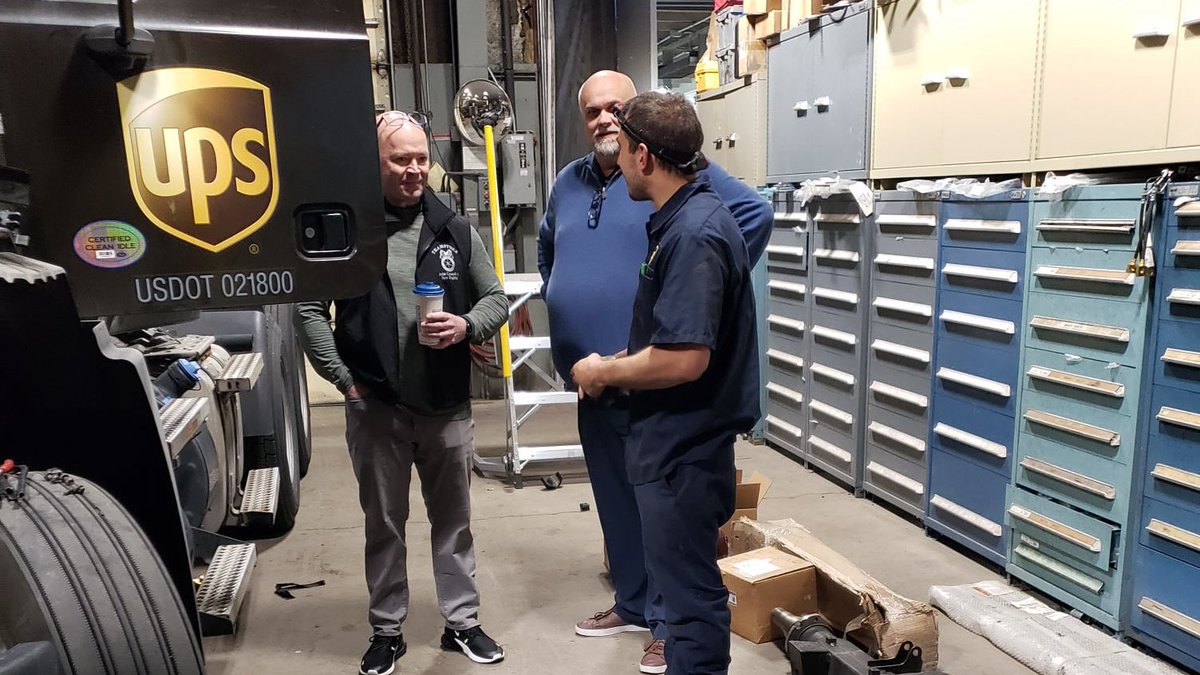 Teamsters tweet picture