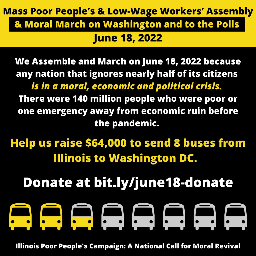 Illinois Poor People's Campaign on Twitter "We are organizing a powerful delegation of poor and