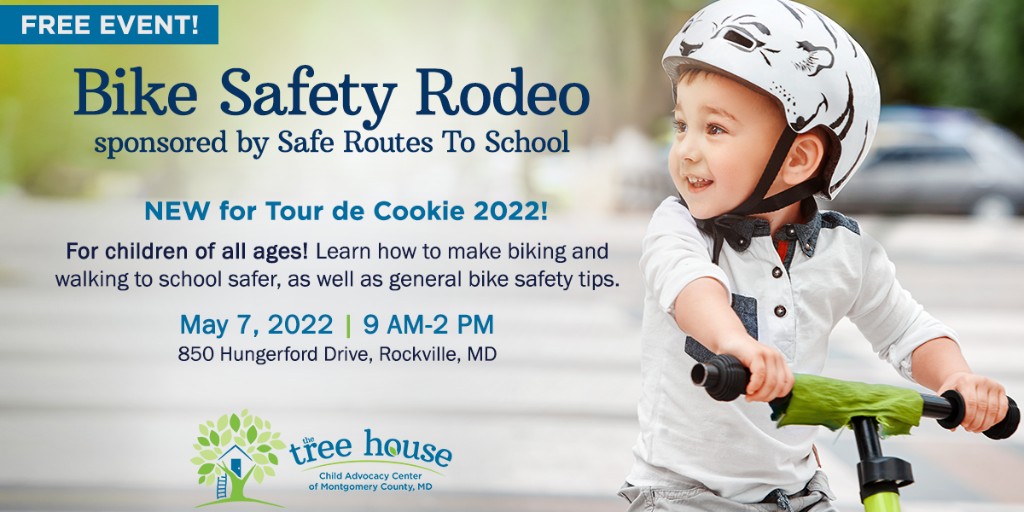 Montgomery County, MD - Dept. of Transportation (@mcdotnow) on Twitter photo 🚲NEW🚲
There will be a 🆓Bike Safety Rodeo during the <a href="/TreeHouseCAC/">The Tree House</a> Tour de Cookie event in <a href="/Rockville411/">City of Rockville</a> this weekend!
Details🚲bit.ly/3kzjSJY
<a href="/VisionZeroMC/">Mont Co Vision Zero</a> <a href="/MCPSSafety/">MCPS Safety</a> <a href="/MCPSTV/">MCPS-TV</a> <a href="/MCPSEspanol/">MCPS en Español</a> <a href="/MCPS/">MCPS</a> 🚲NEW🚲
There will be a 🆓Bike Safety Rodeo during the <a href="/TreeHouseCAC/">The Tree House</a> Tour de Cookie event in <a href="/Rockville411/">City of Rockville</a> this weekend!
Details🚲bit.ly/3kzjSJY
<a href="/VisionZeroMC/">Mont Co Vision Zero</a> <a href="/MCPSSafety/">MCPS Safety</a> <a href="/MCPSTV/">MCPS-TV</a> <a href="/MCPSEspanol/">MCPS en Español</a> <a href="/MCPS/">MCPS</a>