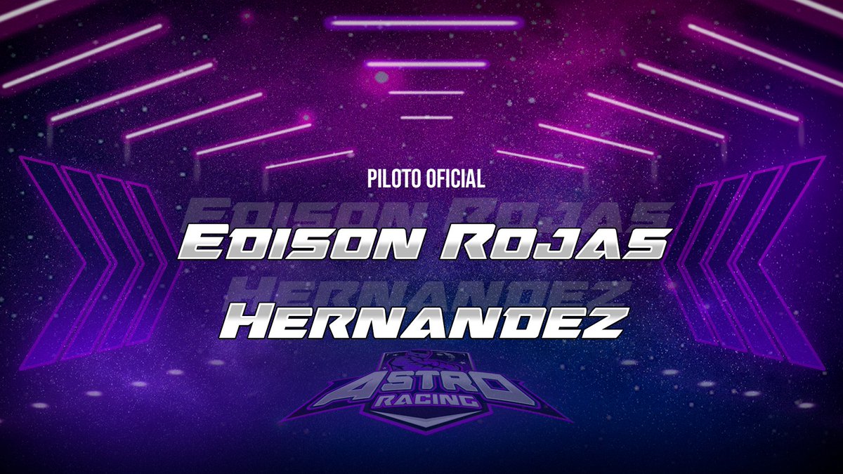 📢 ¡Edison Rojas Hernandez llega a <a href="/Astro_Racing/">Astro Racing</a>!

También llega al equipo <a href="/EdisonRojasHer1/">Edison Rojas Hernandez</a> 🇨🇴 desde ahora conocido como "El hombre que nos hizo abandonar el TS3" 😂 Piloto rápido que ya esta competiendo activamente con nosotros.

¡Bienvenido! 🛸