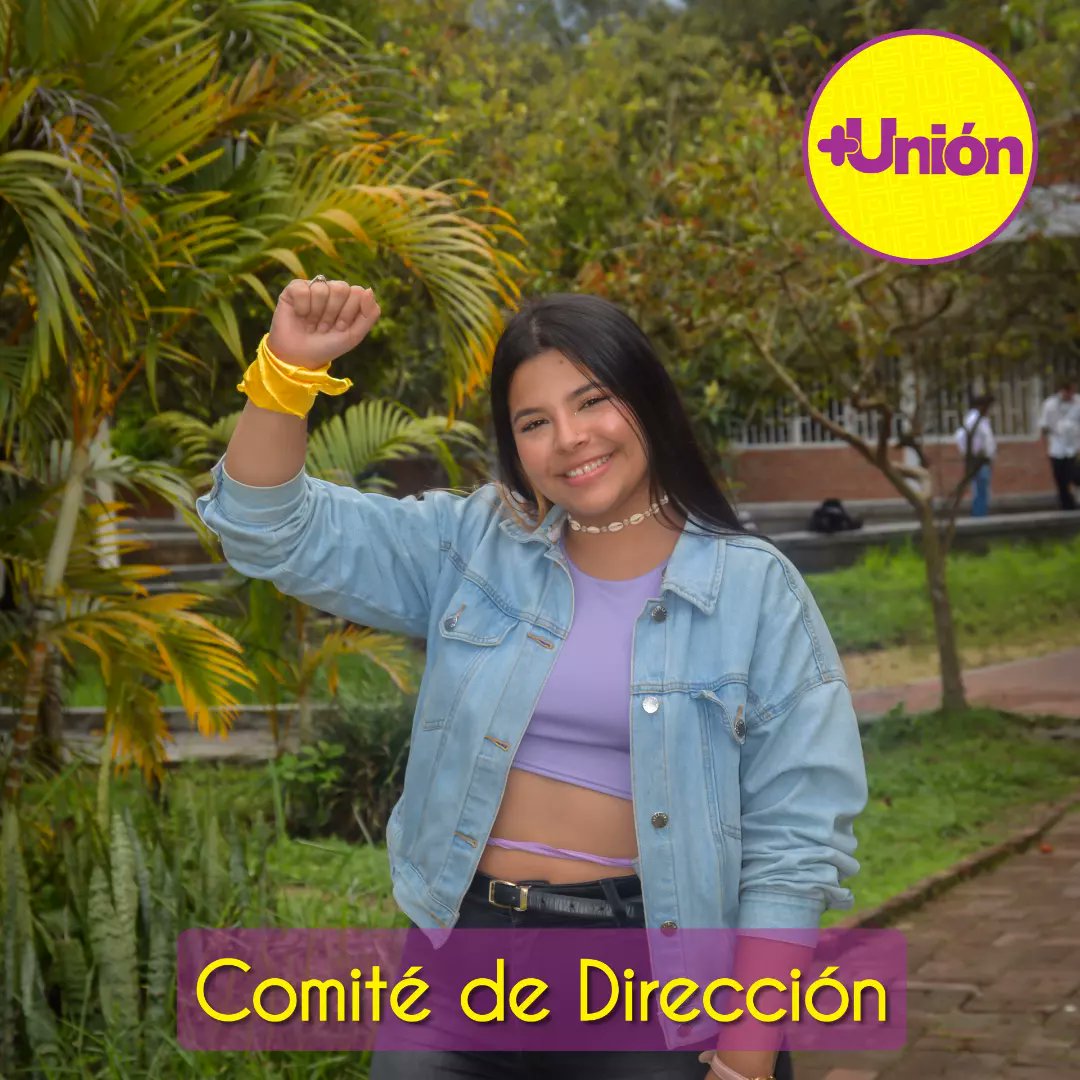 MasUnionUfpso's tweet photo. 💛Comité de Dirección💜
.
Juntos hacemos más unión✊🏽✊🏻
.
María José Julio - Yesid Arévalo
.
#masunion #comitédedirección #estudiantes #ocaña #nortedesantander https://t.co/9tuDcHaDrU