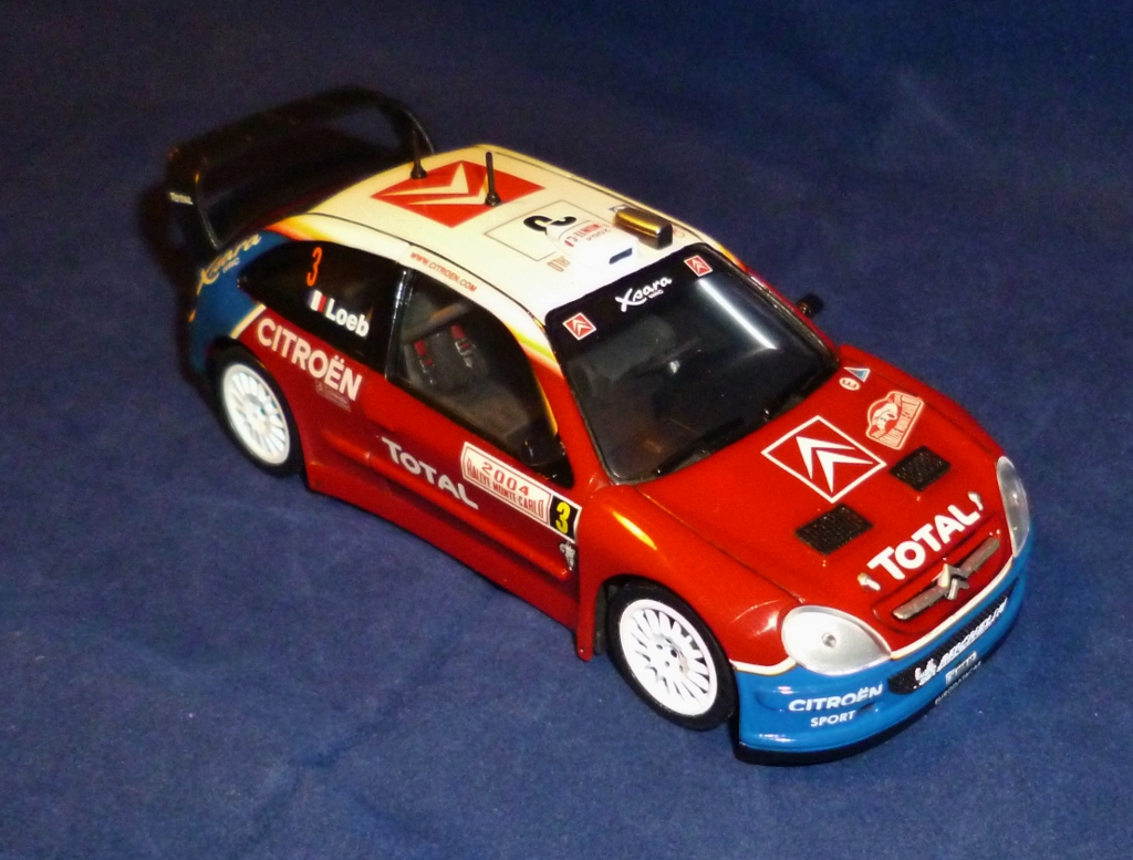 RodianMMIM's tweet image. Finished this Revell 1/32nd scale 'Easykit' of the 2004 Citroen Xsara RWC car.          Seb' Loeb of course.